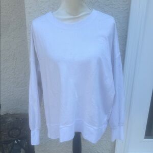 Lululemon LA Back In Action Confetti Crewneck Sweatshirt Women's Size 12